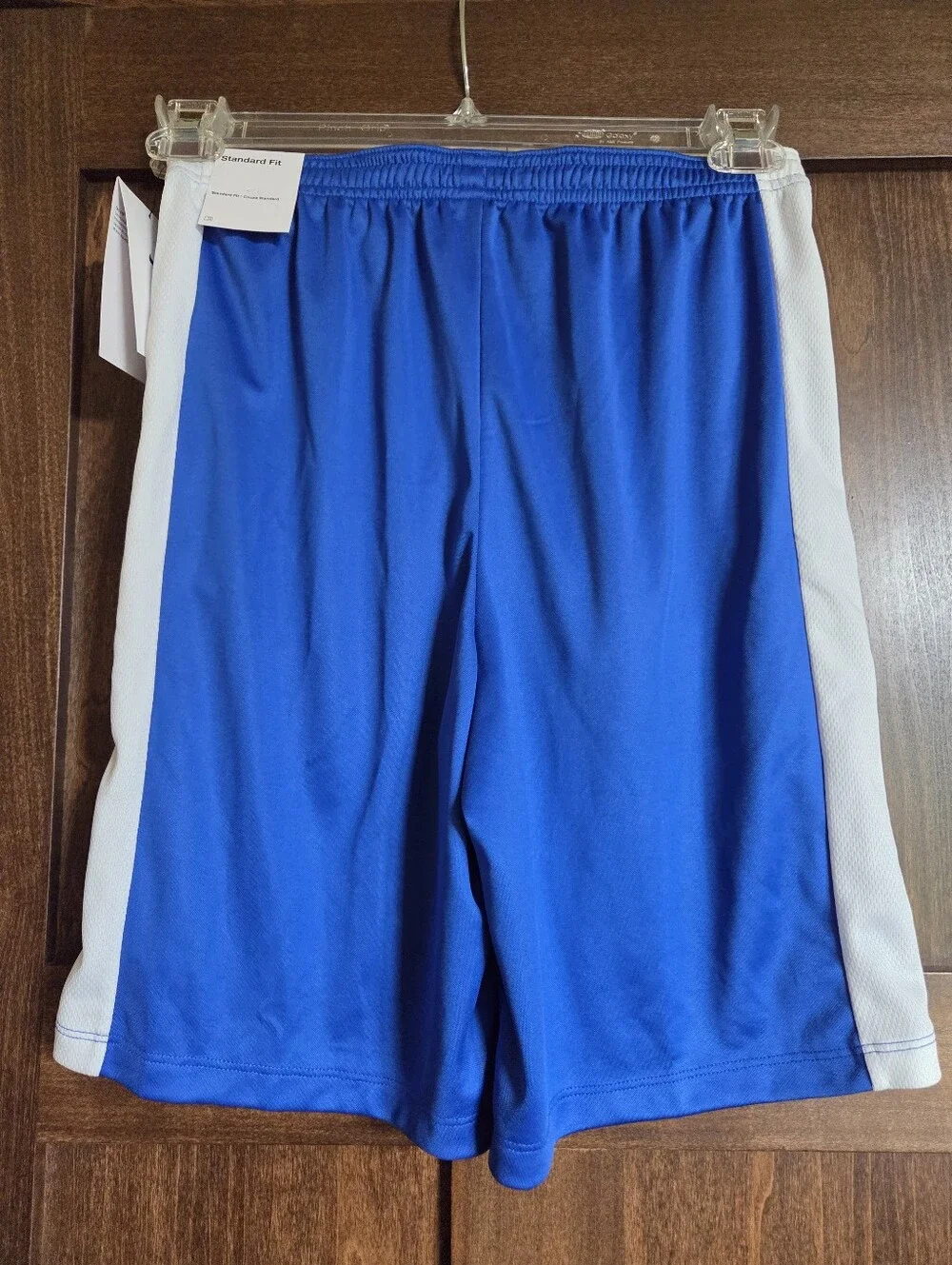 Nike Kids Blue & White Athletic Shorts with Side Stripe - NWT!